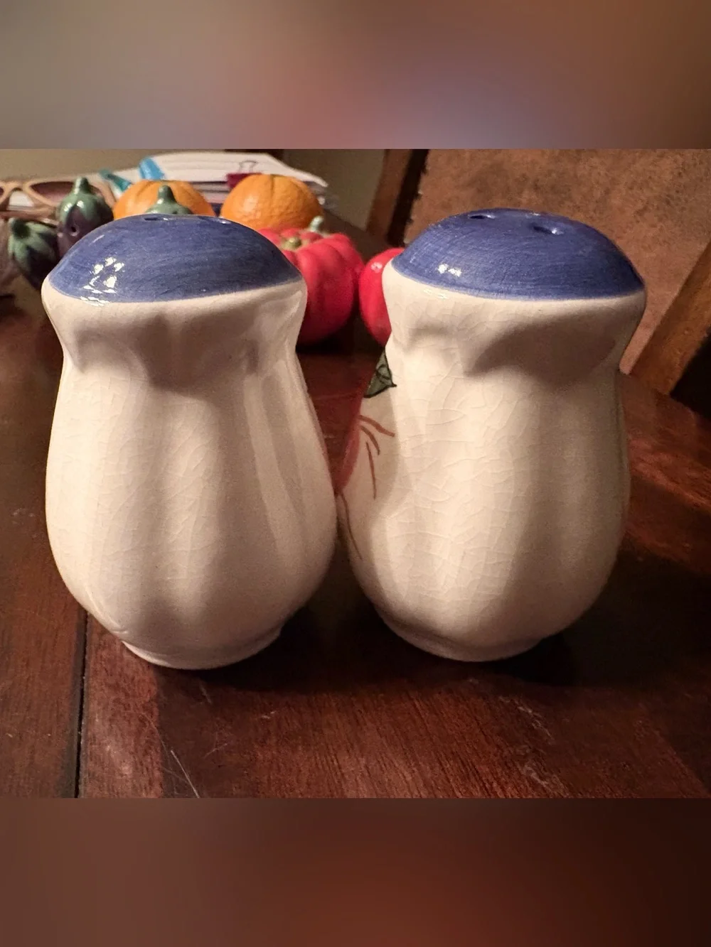 Vintage set of Salt and Pepper Shakers